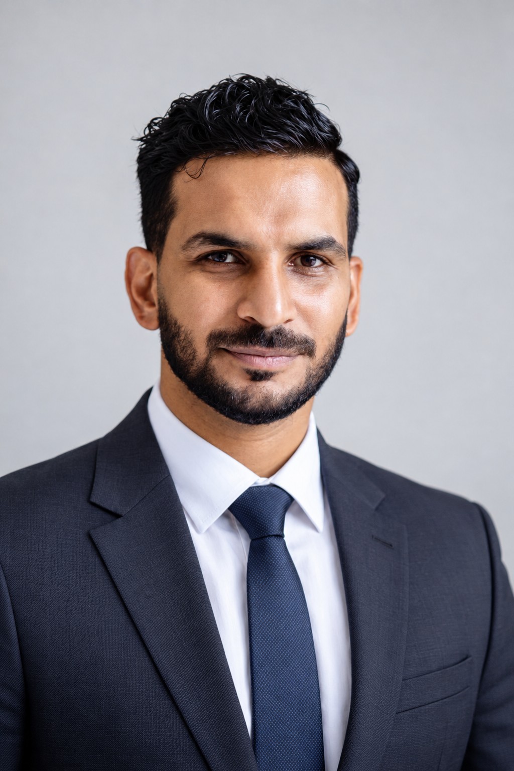 Portrait of Hamad Isaac, Founder and Owner of Meridian Outcomes